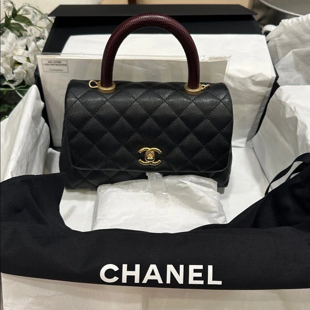 Chanel mini coco handle - Picture 11 of 12